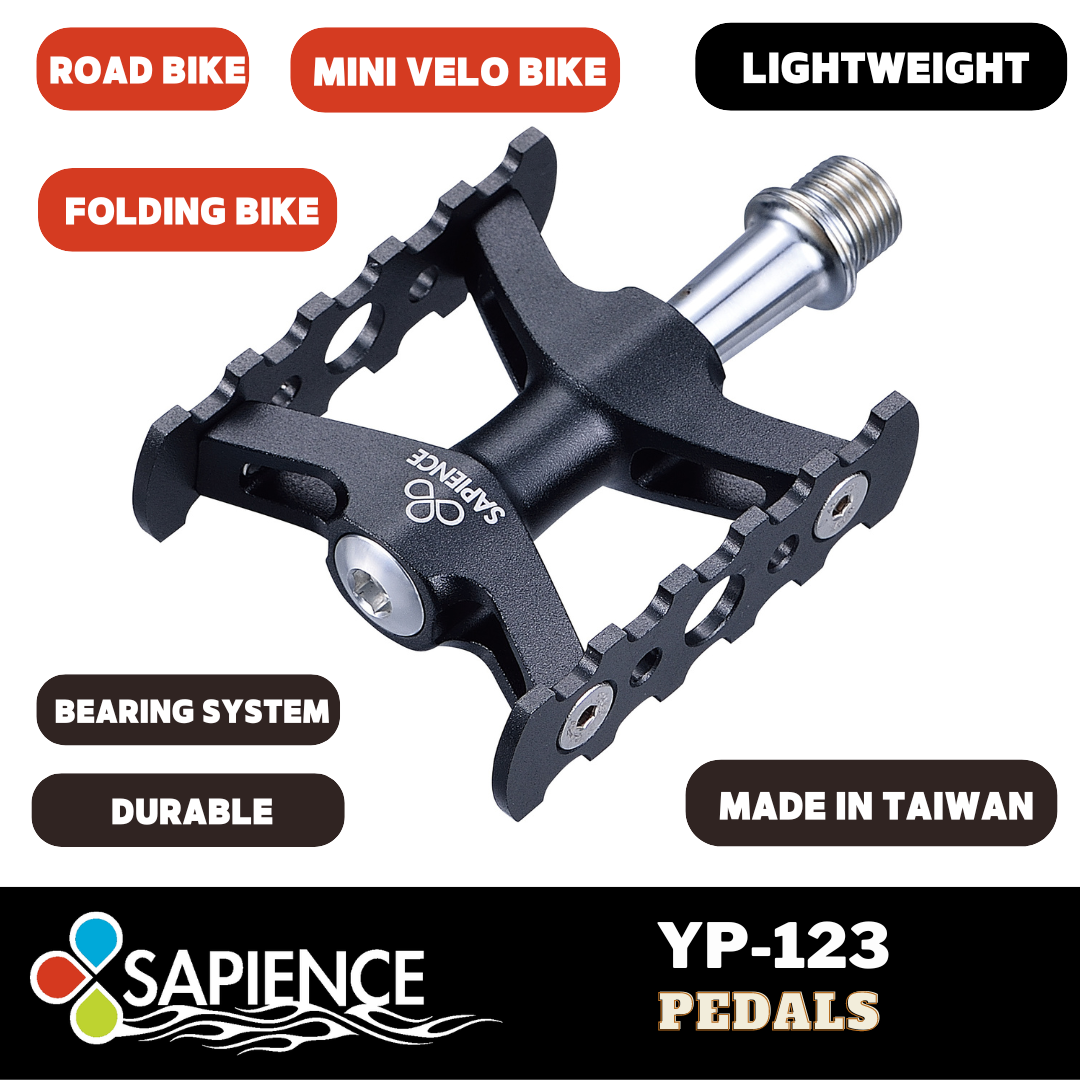Sapience Alloy CNC Pedal YP 123 Lightweight for Road Bike