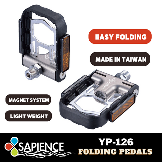 Sapience Alloy CNC Folding Pedal YP-126